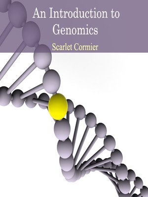 cover image of An Introduction to Genomics